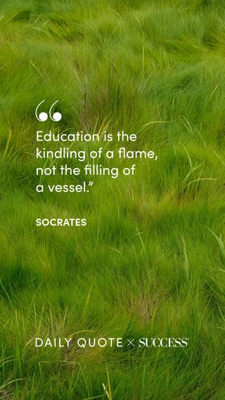 Quote graphic from Socrates on Stay Curious